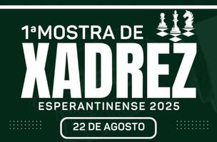 Esperantina promove 1ª Mostra de Xadrez em 2025 para todas as idades (Foto: Reprodução)