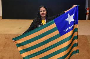 Estudante Seduc embarca para etapa internacional do Parlamento Juvenil do Mercosul (Foto: Reprodução)