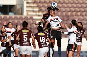 Ferroviária e São Paulo empatam na abertura das quartas do Brasileirão Feminino (Foto: Reprodução)