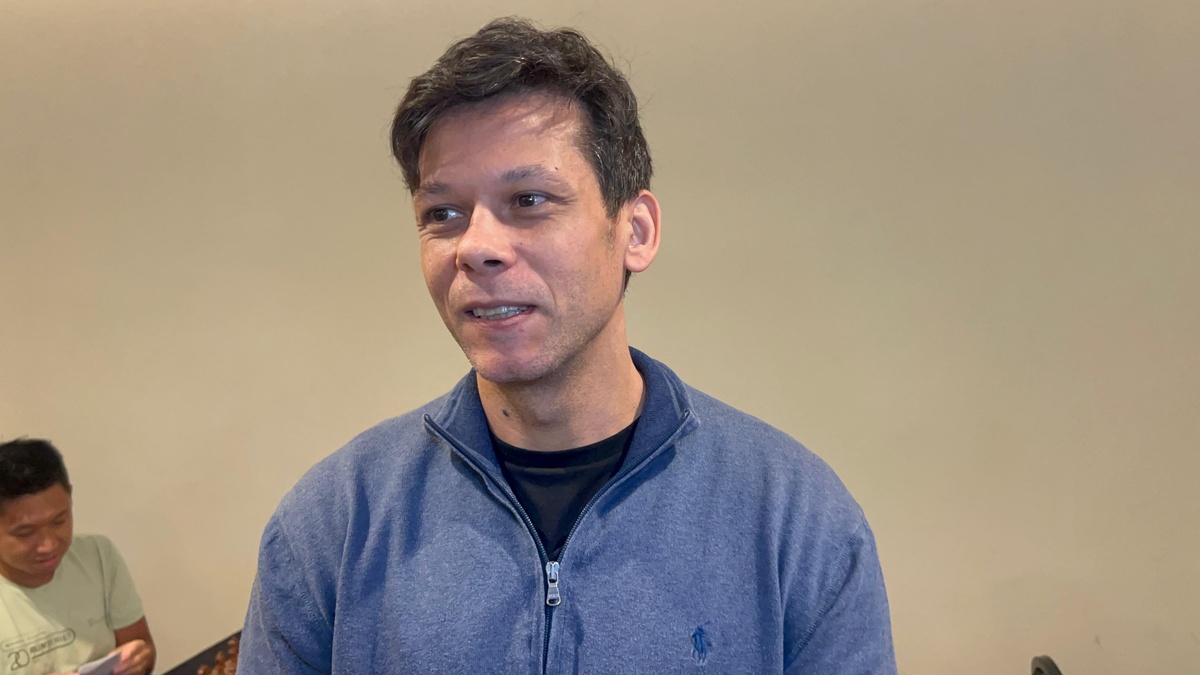 Grande Mestre enxadrista Rafael Leitão.