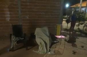 Homem é executado com vários tiros na cabeça em Demerval Lobão (Foto: Imagem enviada ao Conecta Piauí)