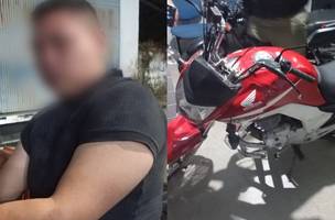 Homem é preso em bar após comparsa ser apreendido com arma em Campo Maior (Foto: Reprodução)