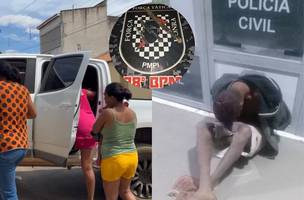 Homem é preso suspeito de esfaquear criança e causar morte de idosa em Canto do Buriti (Foto: Reprodução)