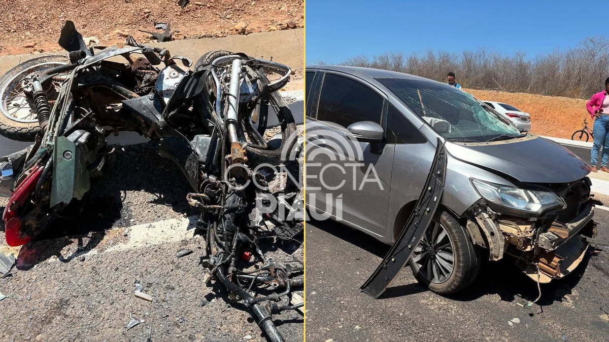 Homem morre em acidente envolvendo três veículos em São João do Piauí