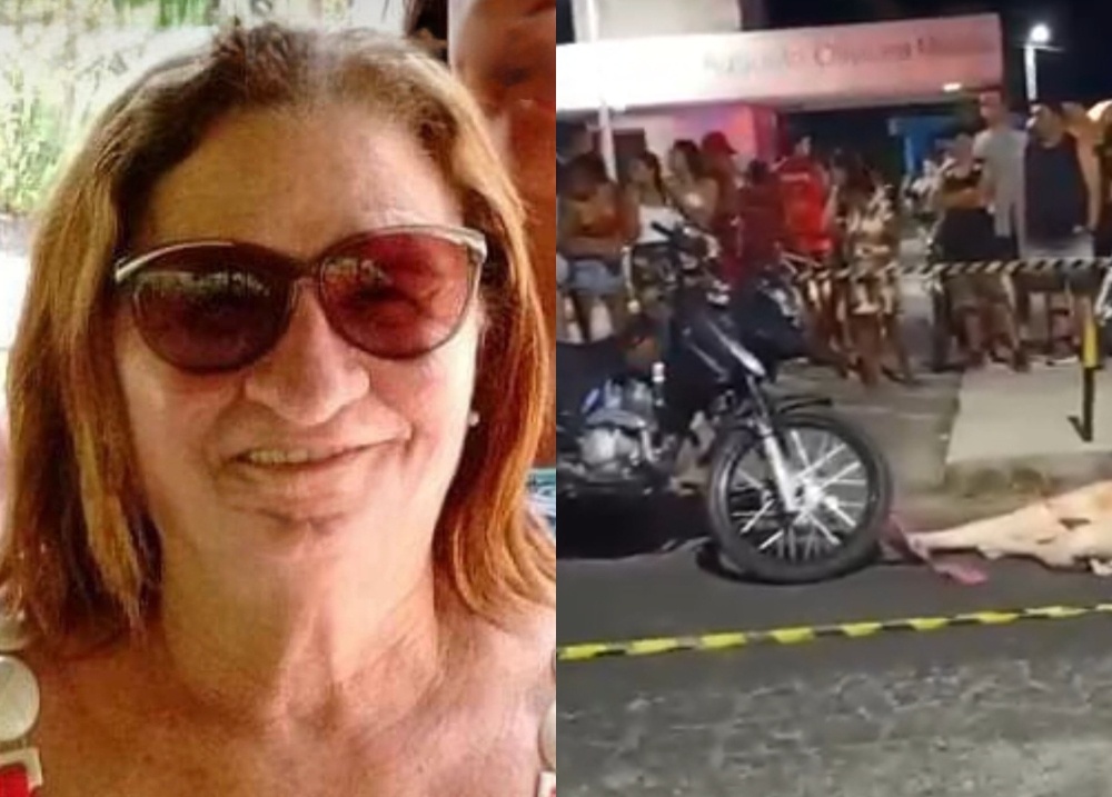 Idosa morre atropelada por moto pilotada por adolescente em Teresina