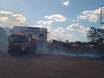 Incêndio atinge caminhão próximo ao Mercado do Peixe, na zona Sudeste de Teresina