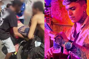 Jovem baleado na cabeça na zona Sudeste de Teresina (Foto: Reprodução/Instagram)