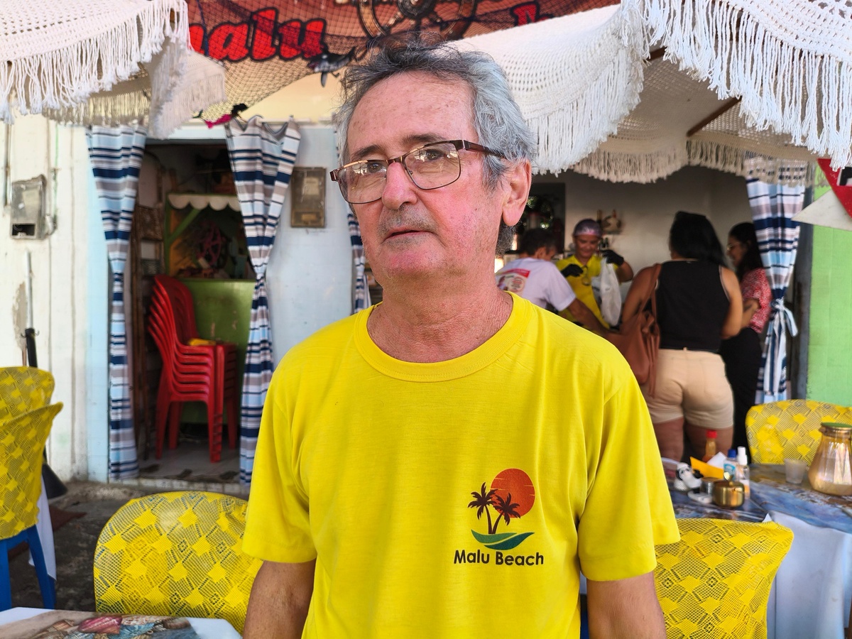 Luiz Joriver, proprietário do Malu Beach