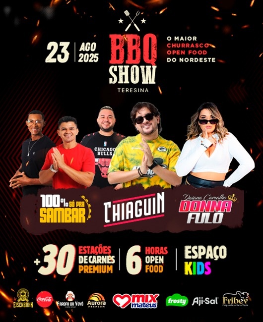 Maior festival de churrasco do Nordeste chega a Teresina com direito a open food