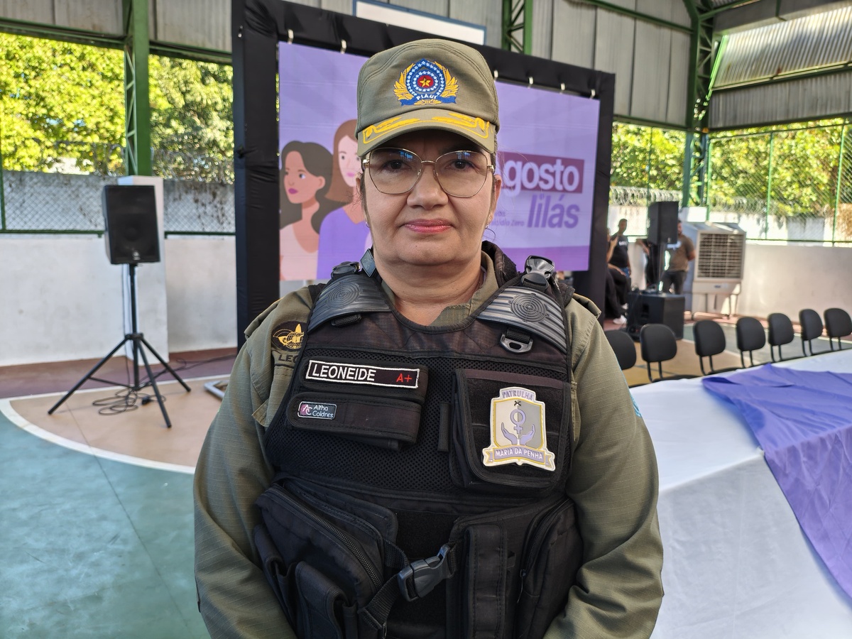 Major Leoneide Rocha, Comandante da Patrulha Maria da Penha