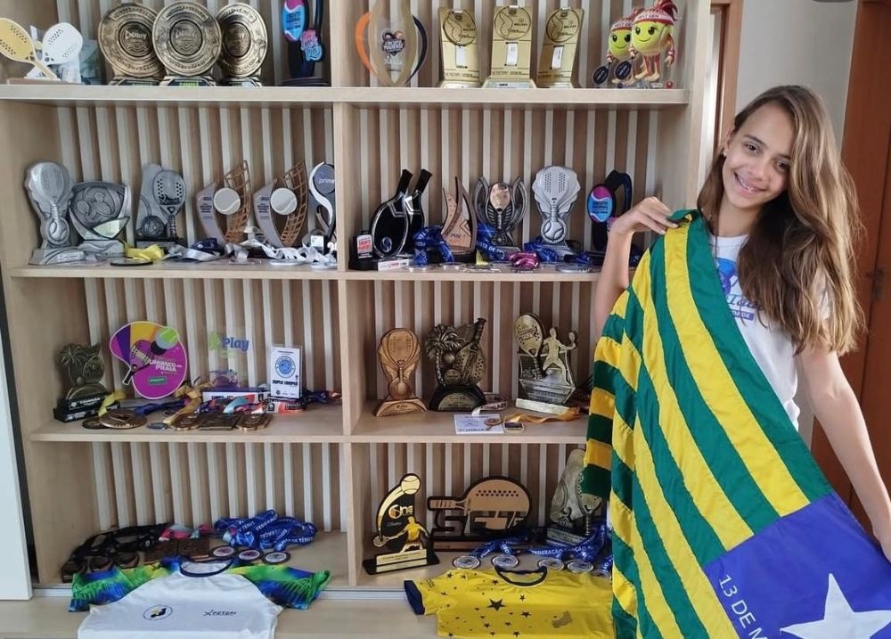Mallu Belary é a primeira piauiense na Seleção Brasileira de Beach Tennis