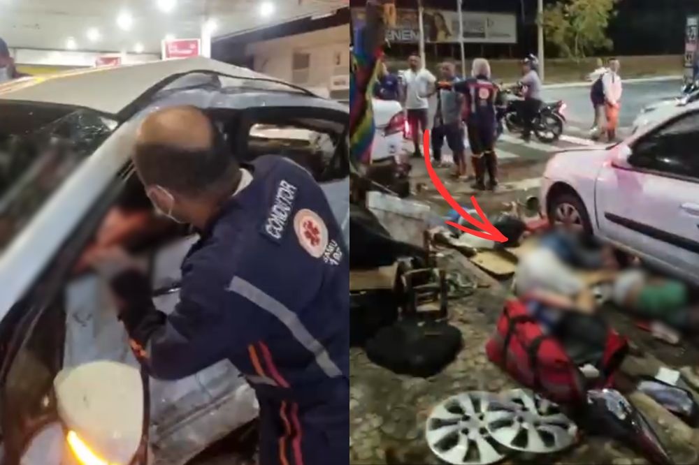 Mortos em grave acidente em Teresina voltavam da igreja; criança está internada