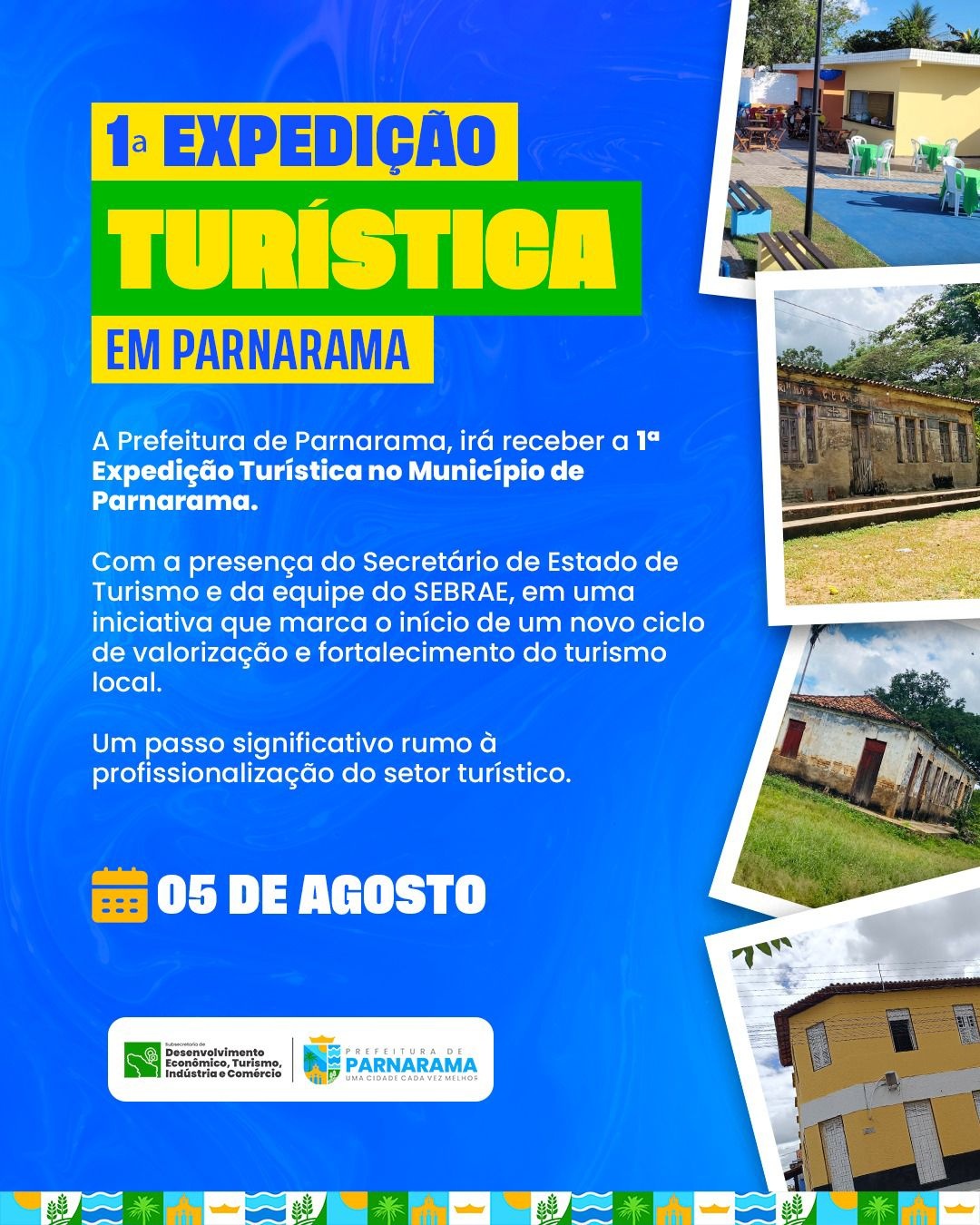 Parnarama se prepara para receber 1ª Expedição Turística do município