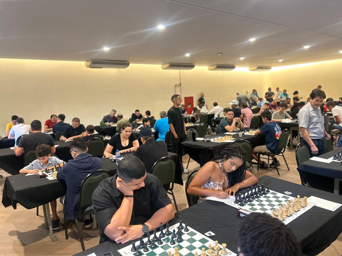 Participantes do torneio jogando em Teresina.