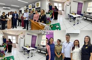 Plantão 24h da Delegacia da Casa da Mulher é inaugurado em Teresina (Foto: Reprodução)