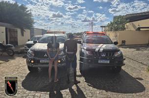 Polícia fecha ponto de venda de drogas e prende dois suspeitos em Paulistana (Foto: Divulgação/SSP-PI)