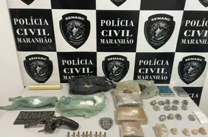 Polícia militar faz operação em Matões e prende suspeitos, drogas e armas (Foto: Reprodução)
