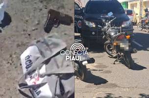 Policial civil evita assalto e prende suspeito na zona Sul de Teresina (Foto: Reprodução)