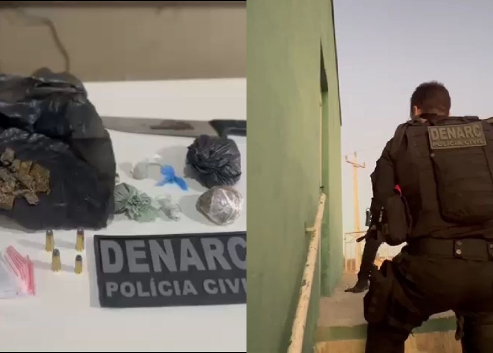Polícias Civil e Militar realizam operação contra tráfico e descaminho no sul do Piauí