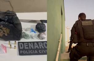 Polícias Civil e Militar realizam operação contra tráfico e descaminho no sul do Piauí (Foto: Reprodução)
