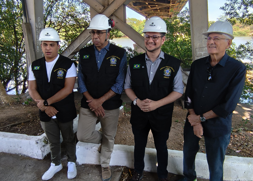 Ponte metálica será interditada em 1° de setembro para manutenção, diz Crea-PI
