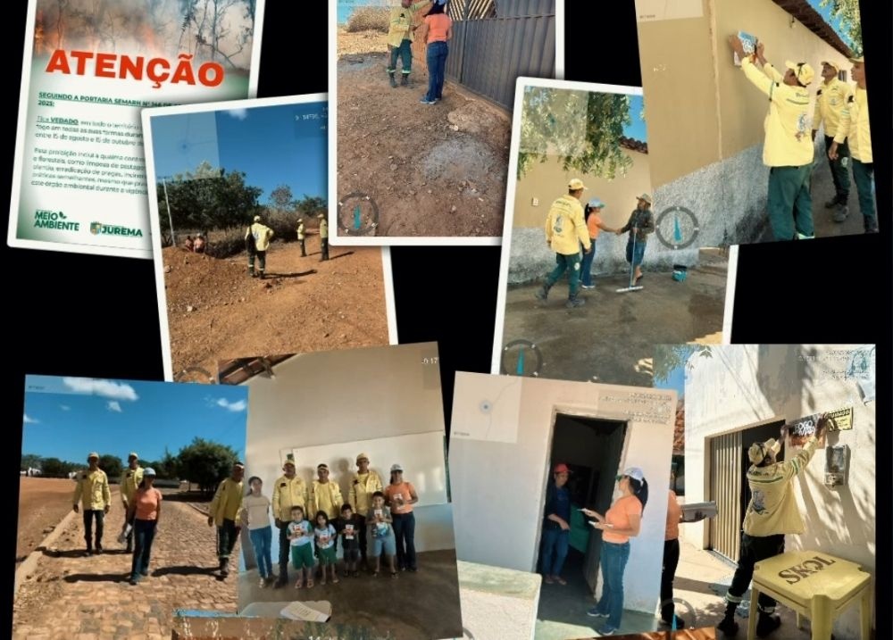 Prefeitura de Jurema realiza campanha contra queimadas na zona rural do município