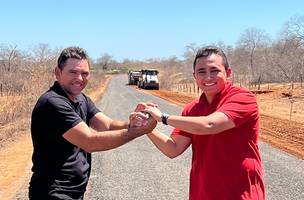 Recuperação da PI-217 avança e promete melhorar mobilidade em São Francisco do Piauí (Foto: Reprodução)