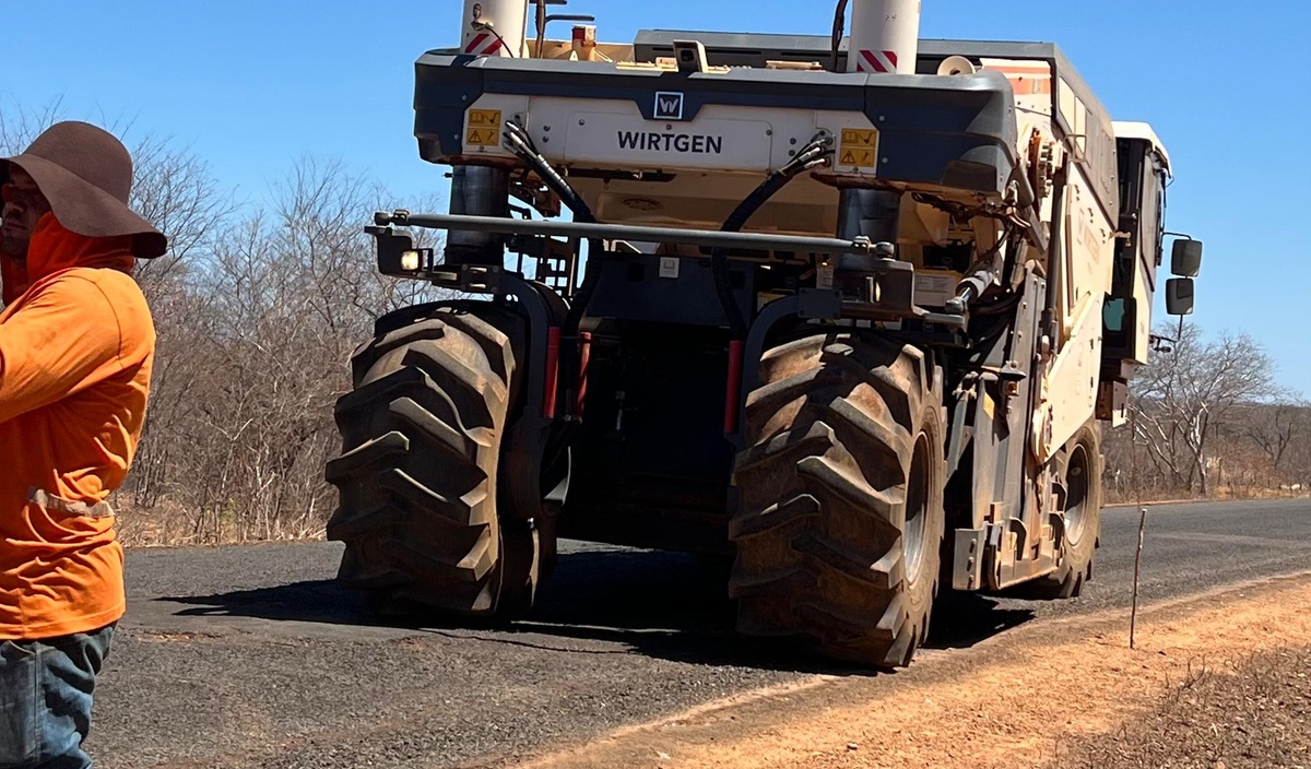 Recuperação da PI-217 avança e promete melhorar mobilidade em São Francisco do Piauí