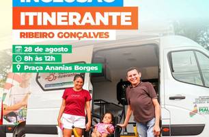 Ribeiro Gonçalves sedia ação de cidadania com serviços gratuitos de inclusão (Foto: Reprodução/Redes Sociais)