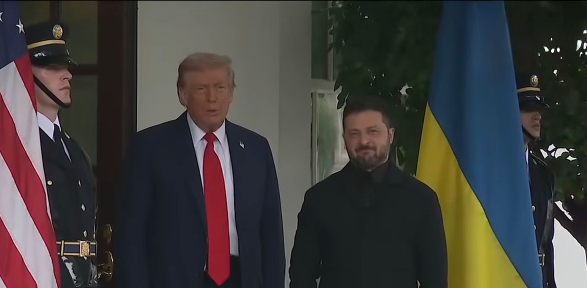 Trump e Zelensky