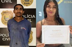 'Coquinho' é preso suspeito de matar a prima esganada na zona Sul de Teresina (Foto: Divulgação/Polícia Civil)