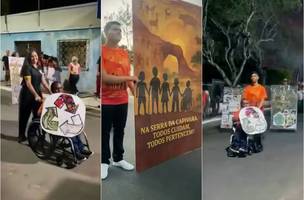 Desfile de 7 de Setembro em São Raimundo Nonato tem sua primeira Ala Inclusiva (Foto: Reprodução)
