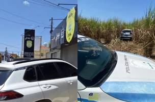 Empresário e família são feitos reféns durante assalto em União (Foto: Reprodução)