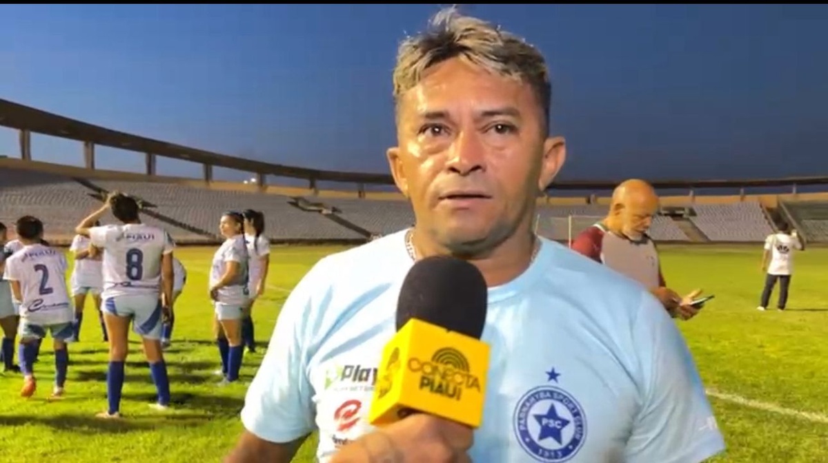Jucelino Lira, técnico do Parnahyba Feminino