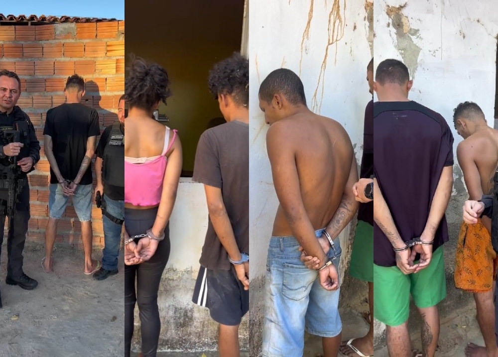 Seis suspeitos de envolvimento na morte de vigilante são presos em Floriano